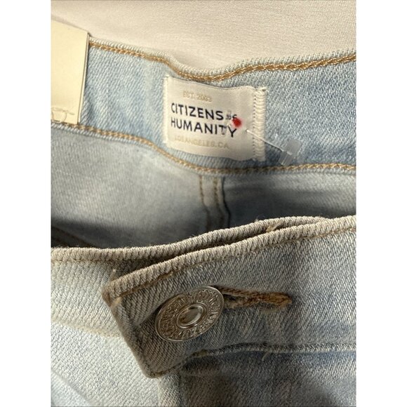 CITIZENS OF HUMANITY Lyra High Rise Wide Leg Crop Jeans Womens Size 32 New NWT - Picture 6 of 14